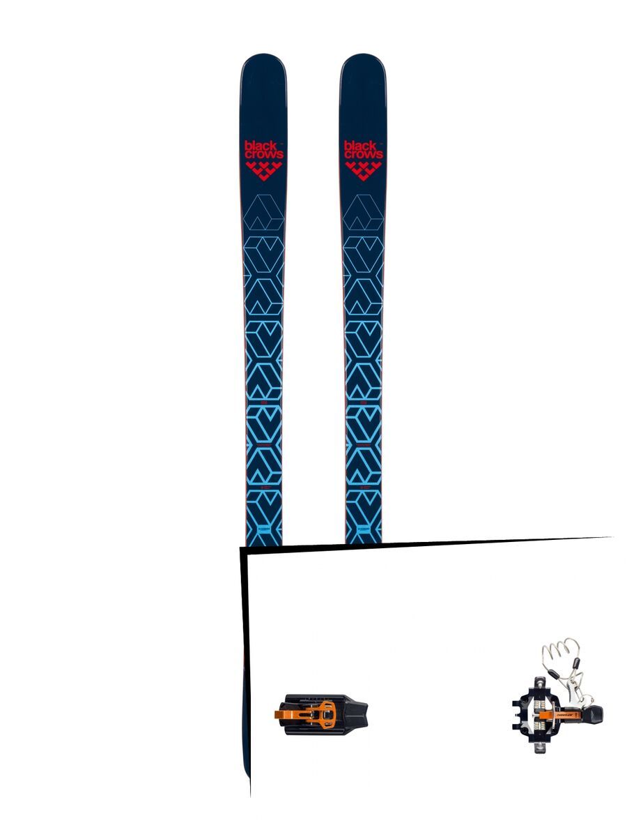 Set: Black Crows Captis 2019 + Atomic Backland Tour black/orange - Bild 1