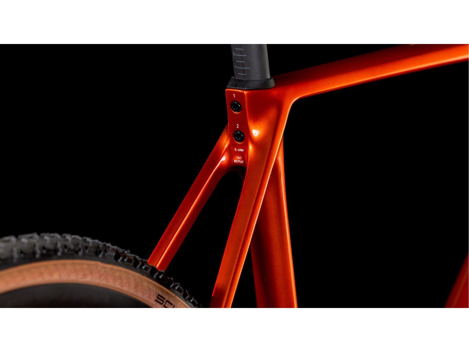 Cube Cross Race C:62 SLX, electricorange´n´white - Bild 4