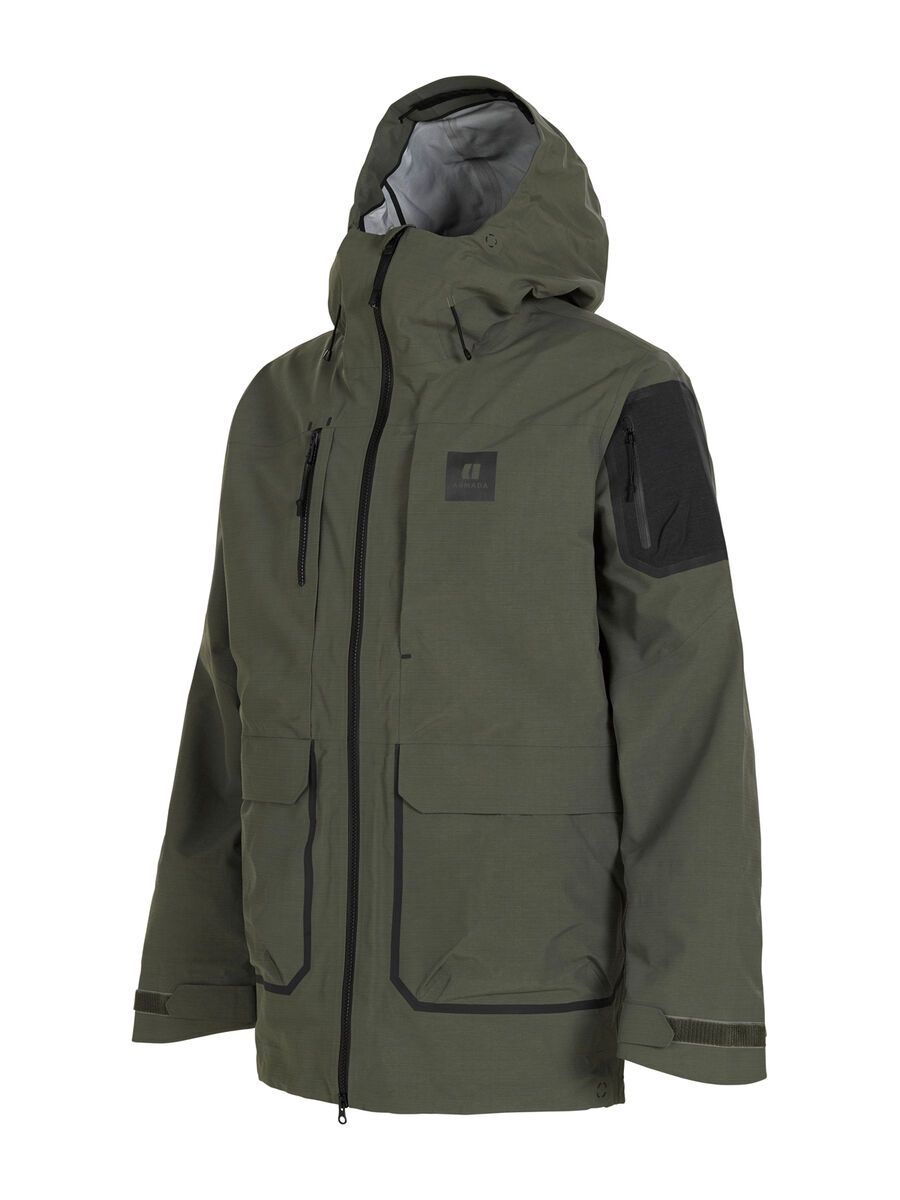 Armada Grands 3L Jacket, olive - Bild 2