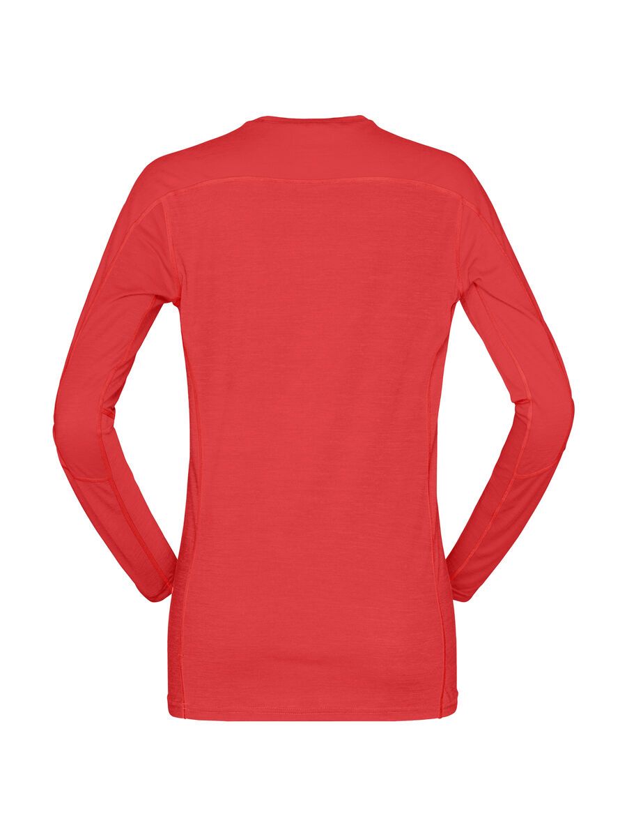 Norrona falketind equaliser merino round Neck W's, paprika - Bild 2