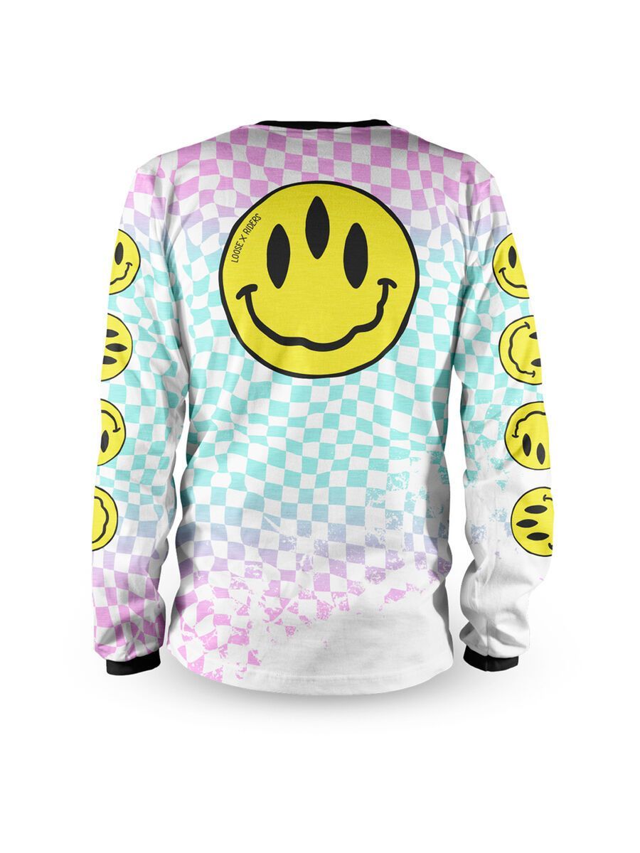 Loose Riders Cult of Shred Jersey LS Stoked! 80's, multicolor - Bild 2