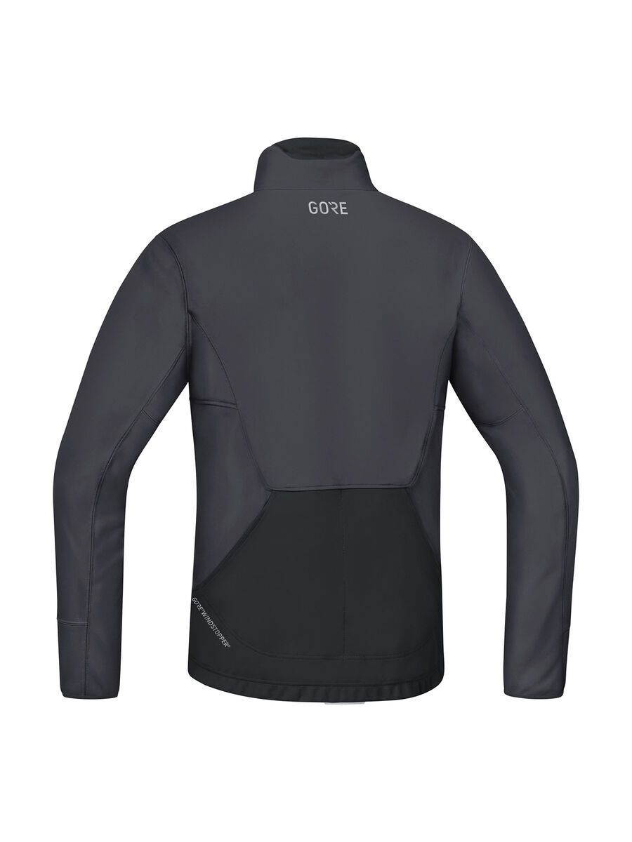 GOREWEAR C5 Gore Windstopper Thermo Trail Jacke, terra grey/black - Bild 3