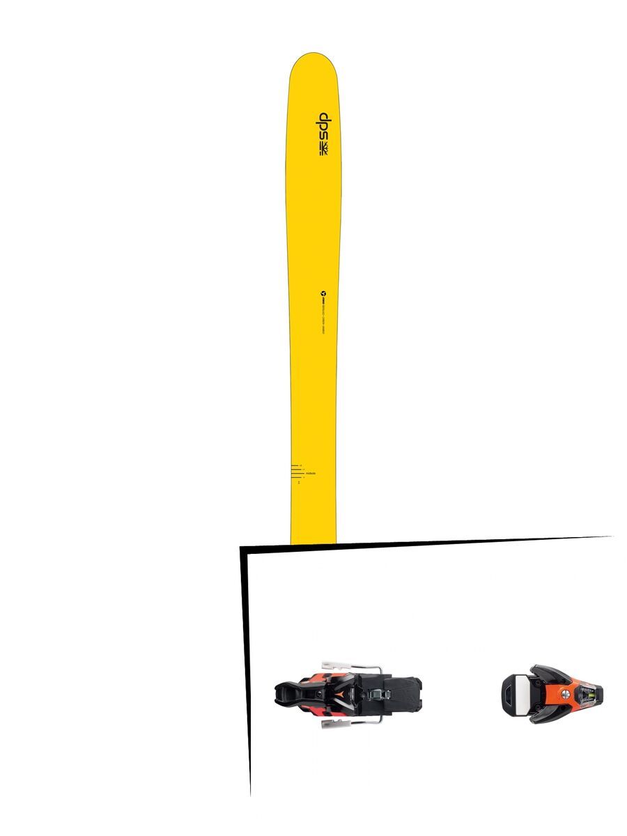 DPS Skis Set: Wailer 112 RP2 Hybrid 2016 + Salomon STH2 WTR 16 - Bild 1