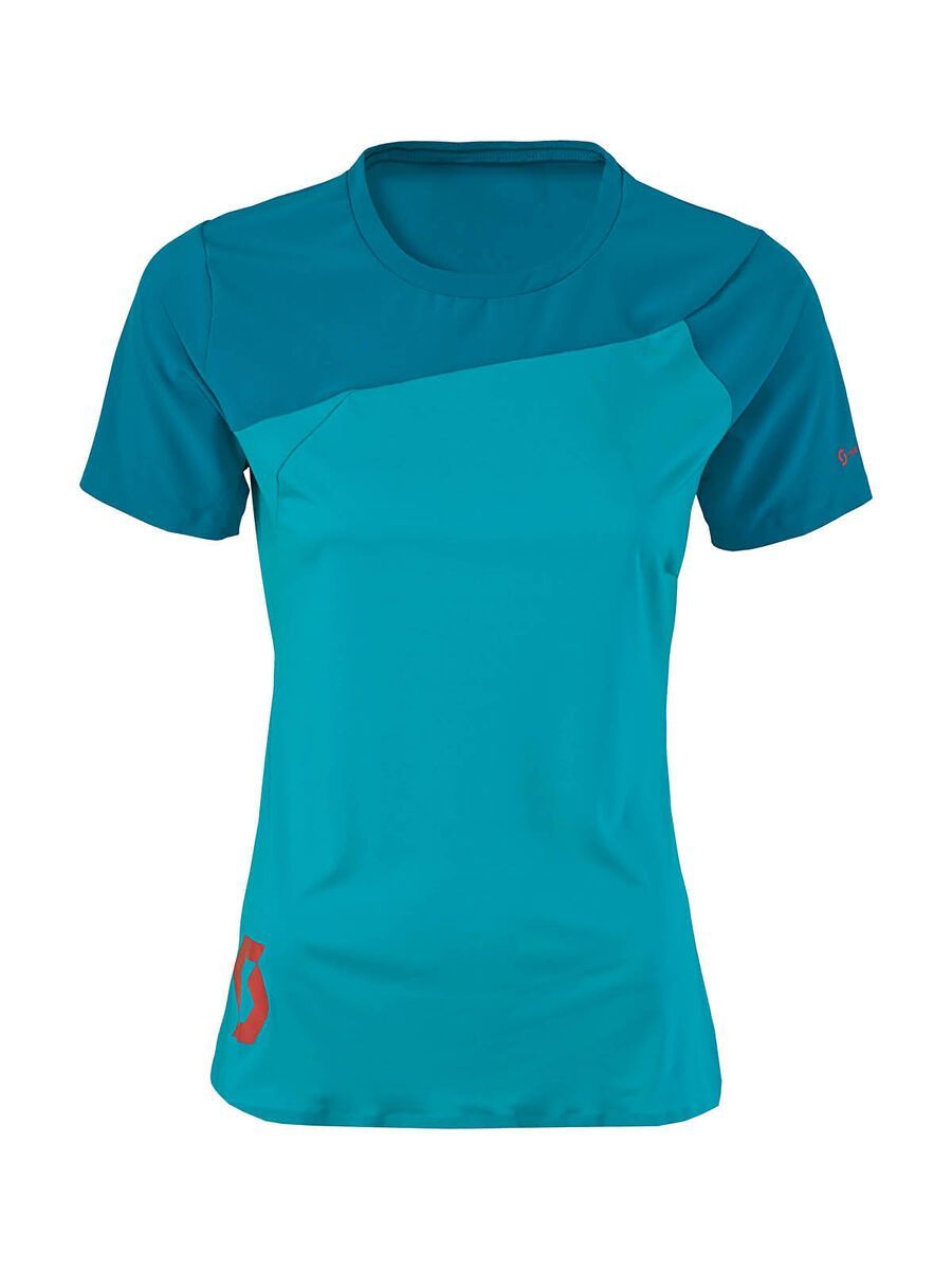 Scott Womens AMT s/sl Shirt, ocean blue/medium blue - Bild 1