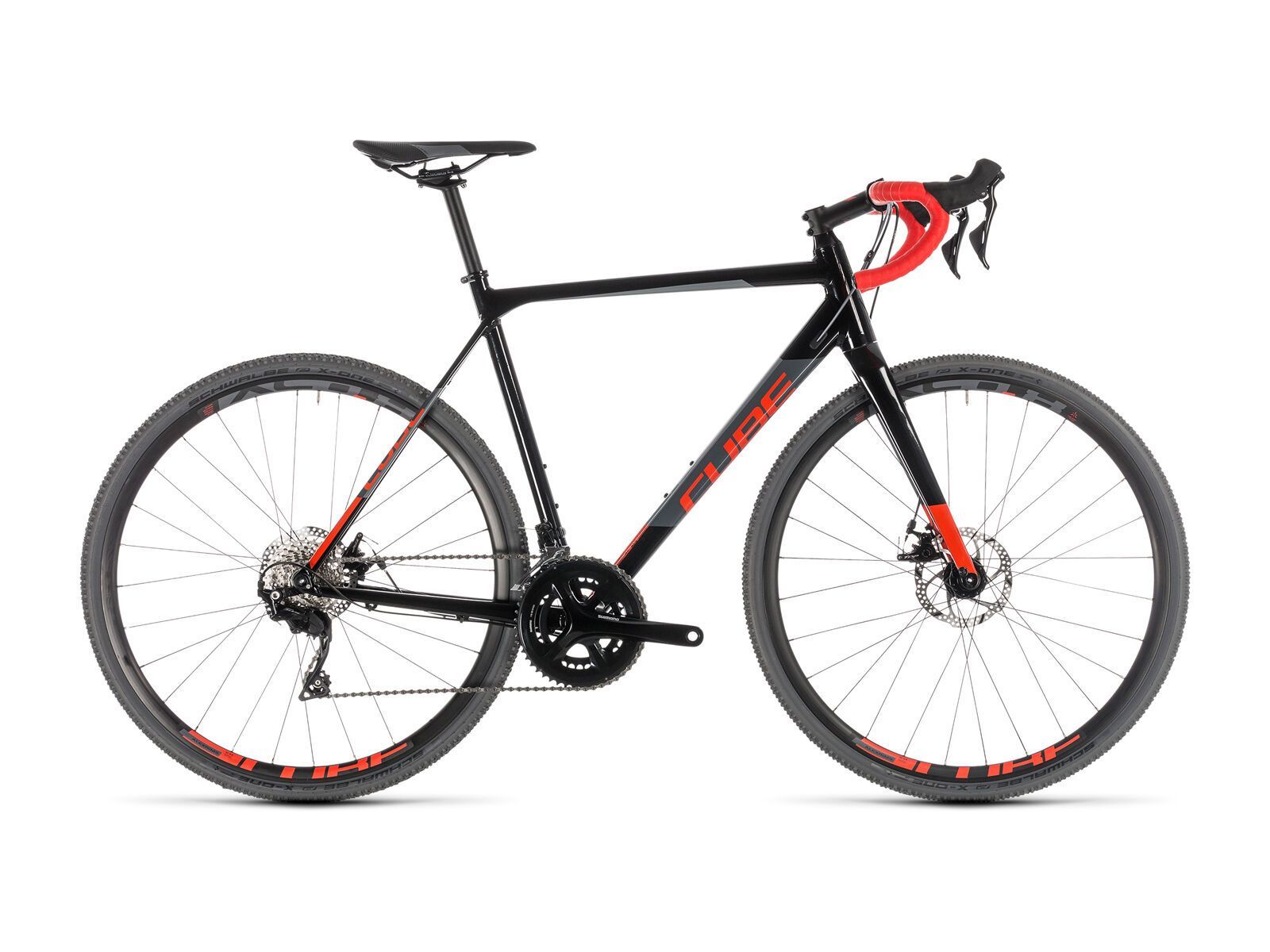 *** 2. Wahl *** Cube Cross Race 2019, black´n´red - Crossrad | Größe 50 cm - Bild 1