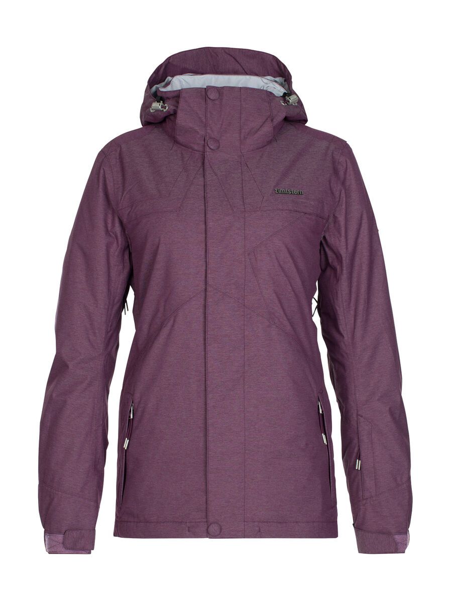 Zimtstern Snowy Mash Snow Jacket, plum - Bild 1