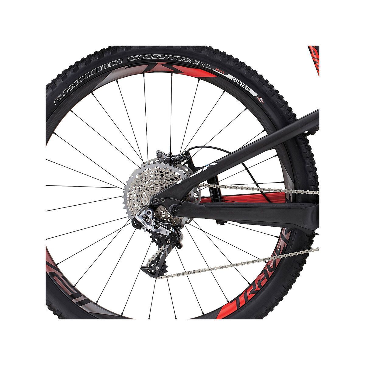 Specialized S-Works Camber Carbon 29, satin/gloss carbon rocket red/flored - Bild 4