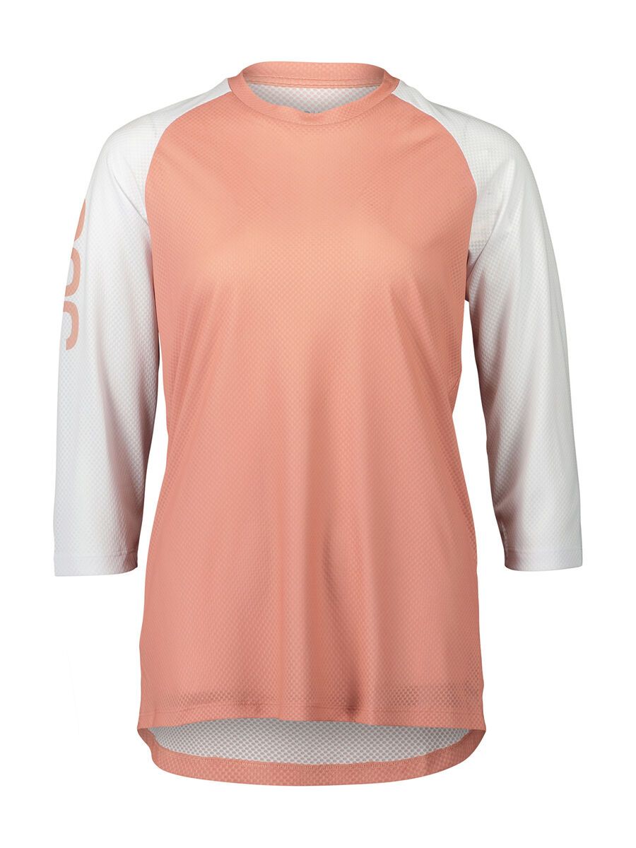 POC W's MTB Pure 3/4 Jersey, rock salt/hydrogen white - Bild 1