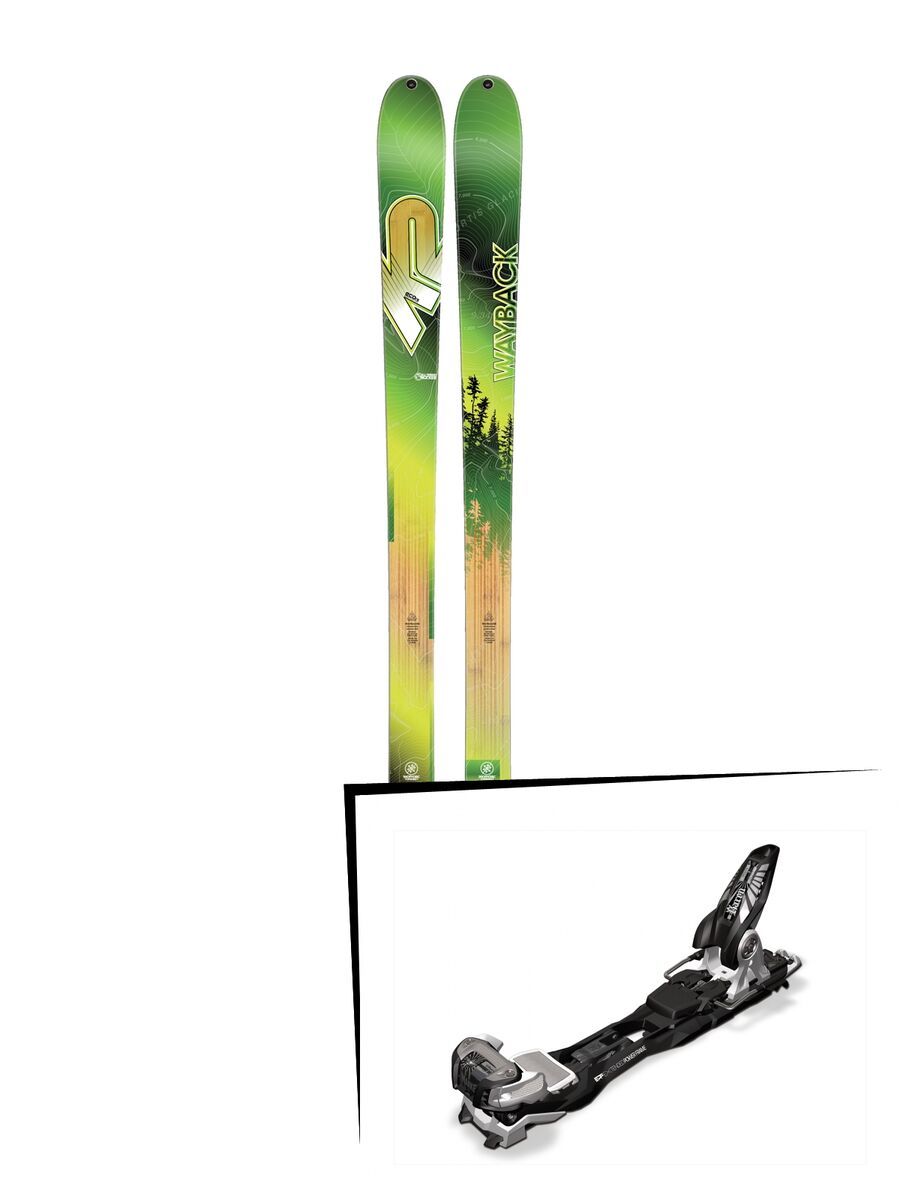 Set: K2 SKI Wayback 88 ECOre 2017 + Marker Baron EPF 13 (1539106S) - Bild 1