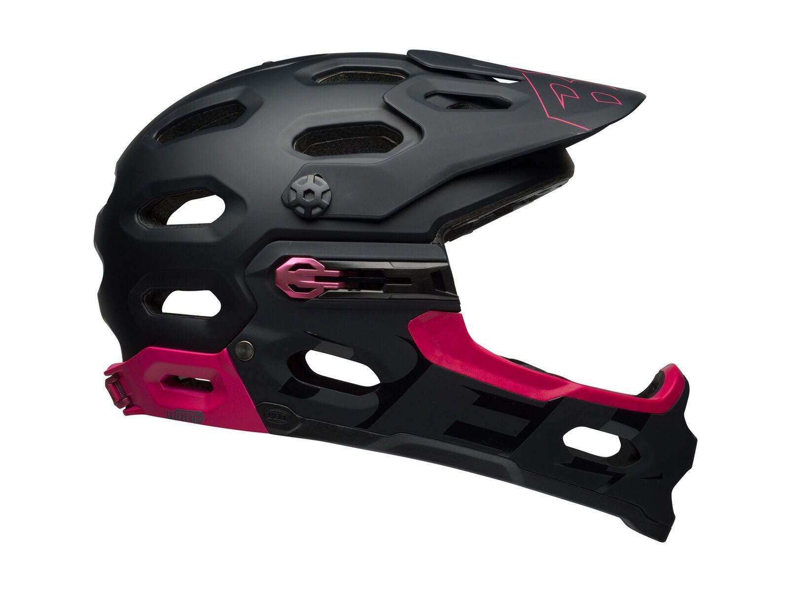 Bell Super 3R MIPS, matte/gloss black/cherry - Bild 4