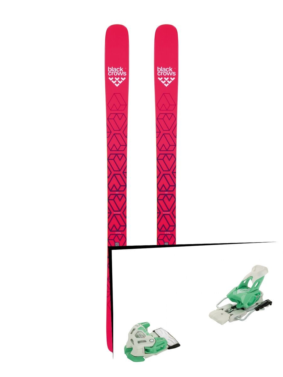 Set: Black Crows Camox Birdie 2019 + Tyrolia Attack 12 solid white mint - Bild 1