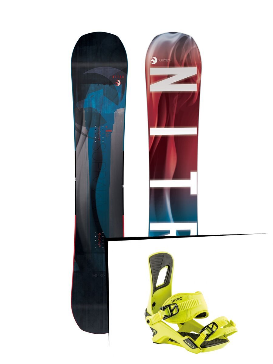 Set: Nitro Suprateam 2019 + Nitro Rambler muted brights series toxic - Bild 1