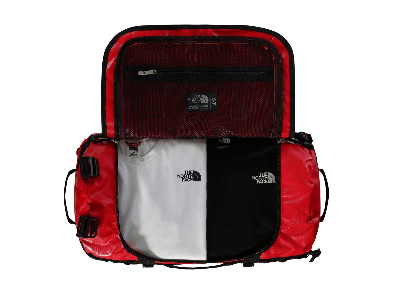 The North Face Base Camp Duffel - S, tnf red/tnf black/npf - Bild 2