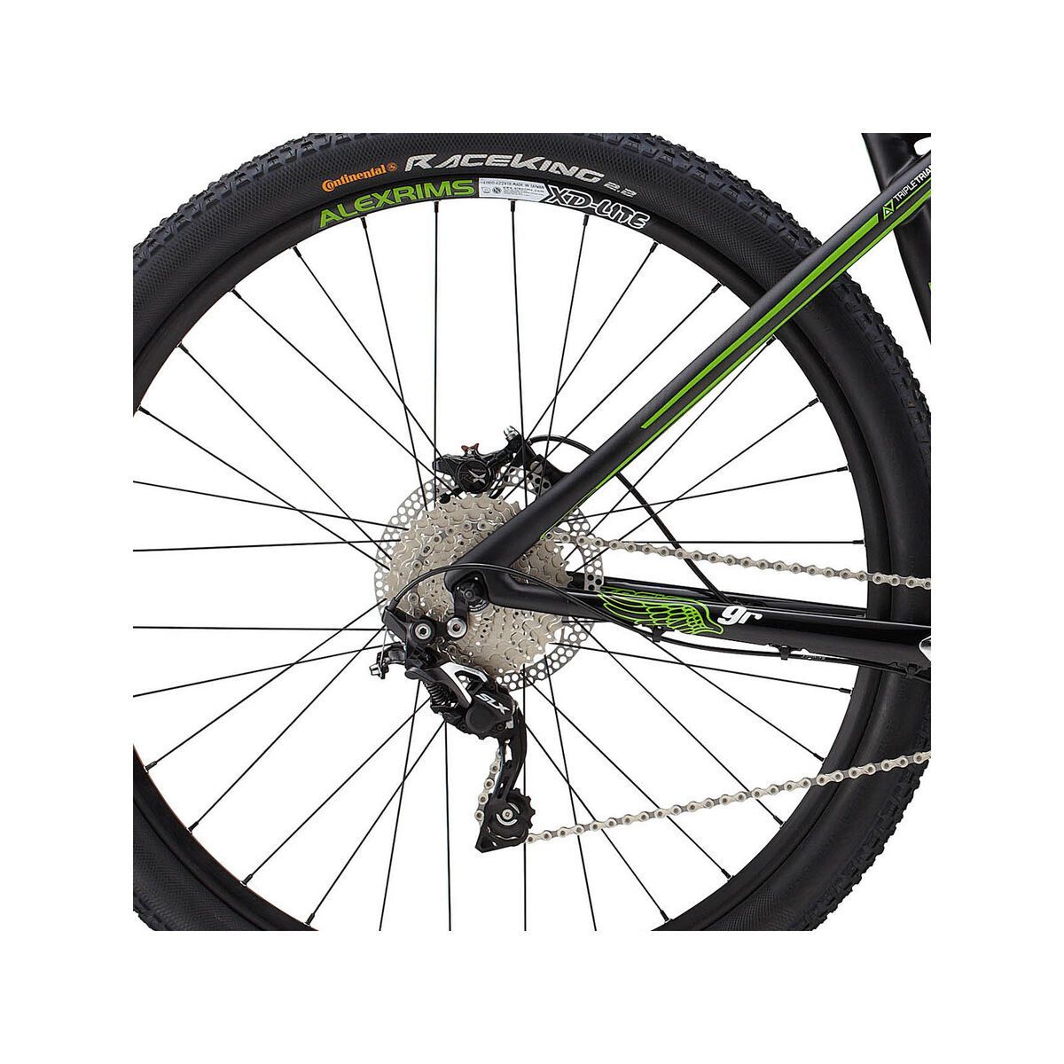 GT Zaskar Carbon 9R Elite, black/green - Bild 4