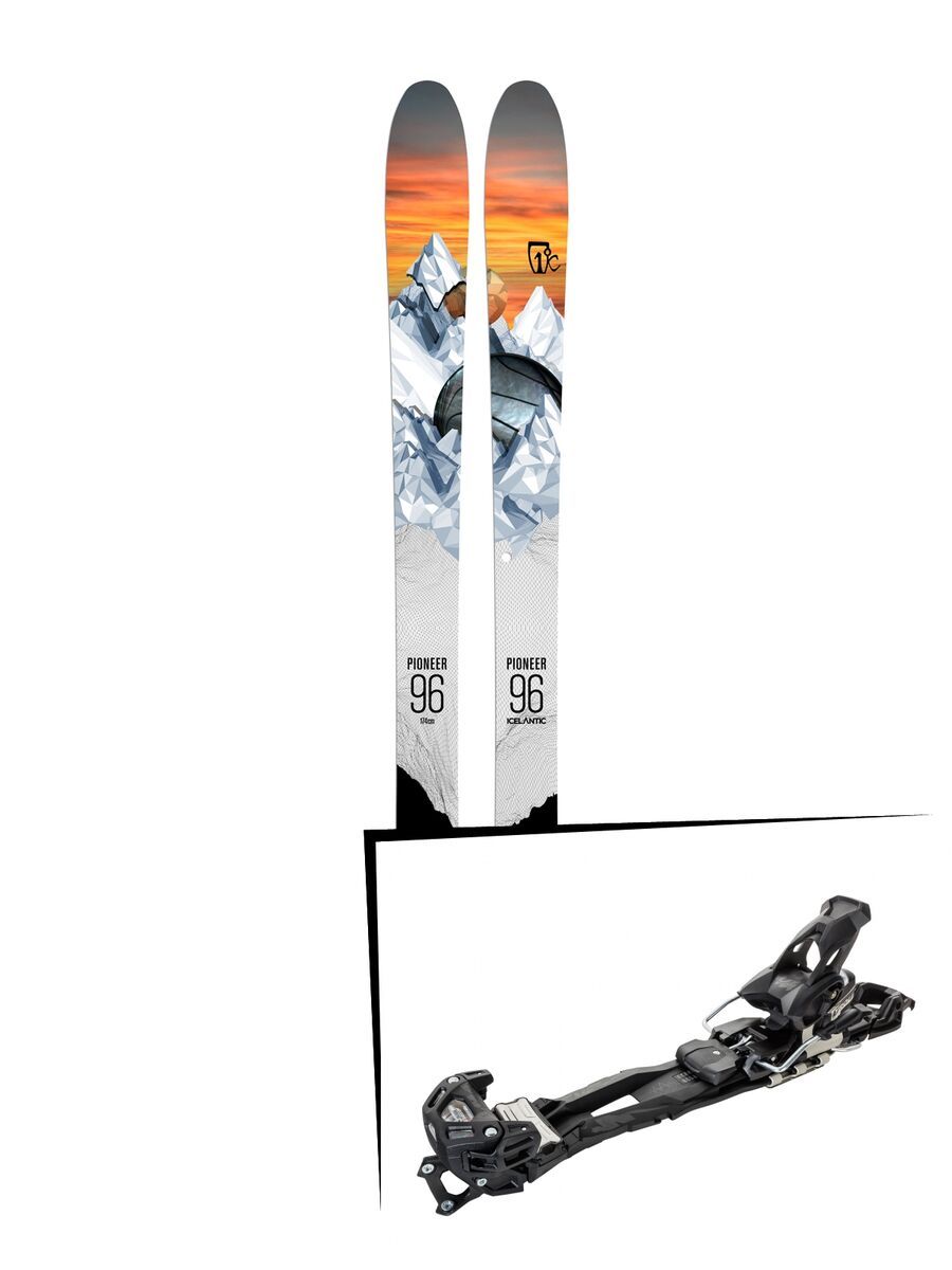 Set: Icelantic Pioneer 96 2018 + Tyrolia Adrenalin 16 AT - Bild 1