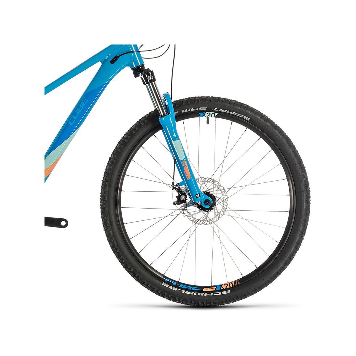 Cube Access WS 27.5, reefblue´n´apricot - Bild 2