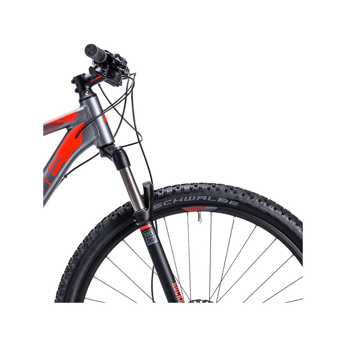 Cube Attention 29, grey/flashred - Bild 5