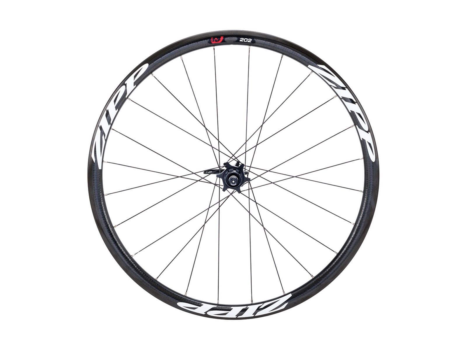 Zipp 202 Firecrest Carbon Clincher Disc-brake, schwarz / weiße Aufkleber - Bild 2