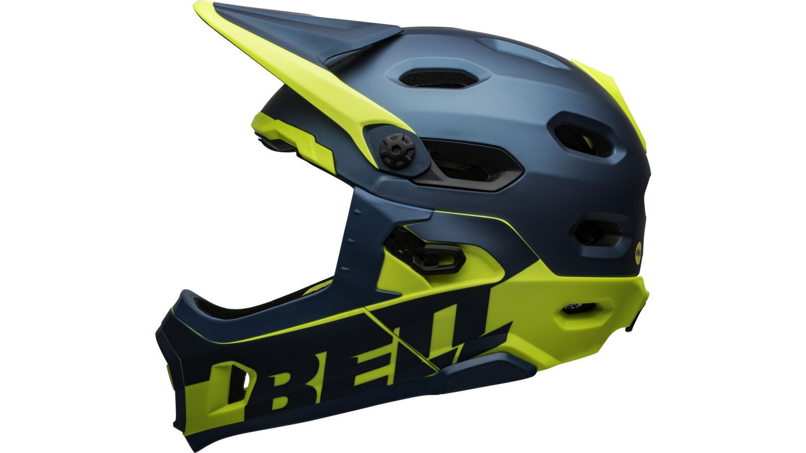 Bell Super DH Spherical MIPS, matte/gloss blue/hi-viz - Bild 2