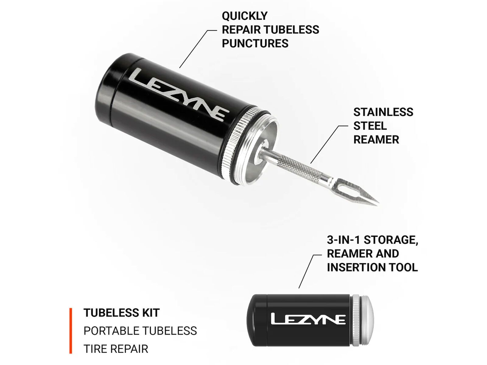 Lezyne Tubeless Kit, black - Bild 5
