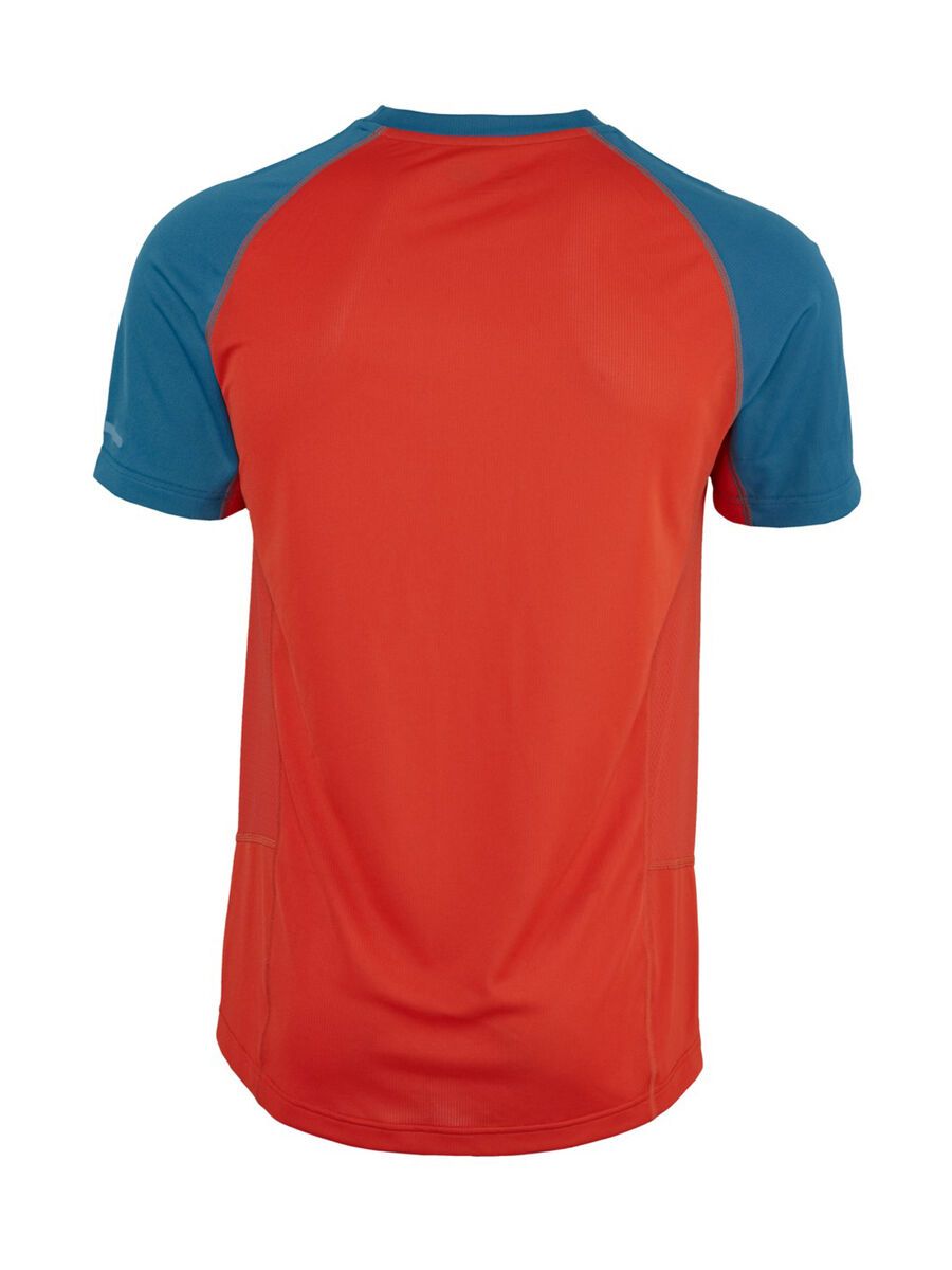 Scott Trail MTN Polar Crew s/sl Shirt, seaport blue/fiery red - Bild 2