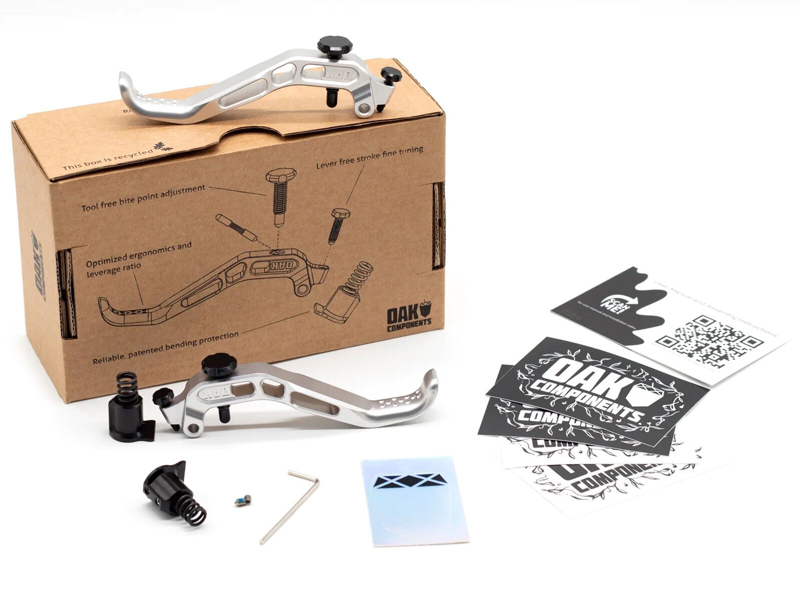 OAK Components RLP Bremshebel Set - Magura, lunargrey - Bild 5