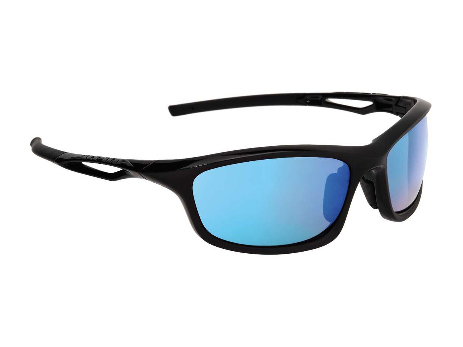 Alpina Sorcery CM+, black-black matt/Lens: blue mirror S3 fogstop - Bild 1