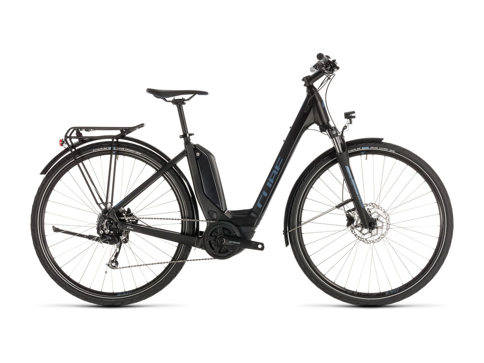 Cube Touring Hybrid ONE 500 Easy Entry, black´n´blue - Bild 1
