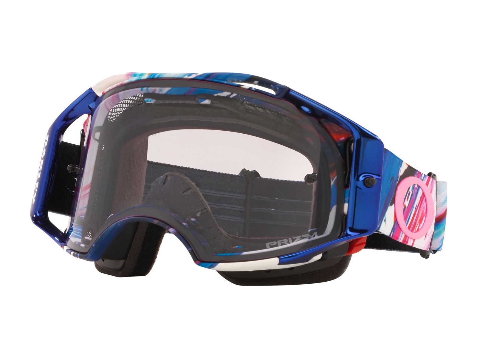 Oakley Airbrake MTB Prizm Kokoro by Meguru, blue/Lens: prizm low light - Bild 1