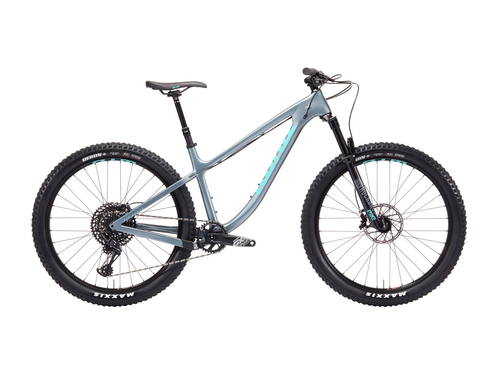 Kona Big Honzo CR/DL, gloss silver gray w/ mint green & dark gray decals - Bild 1