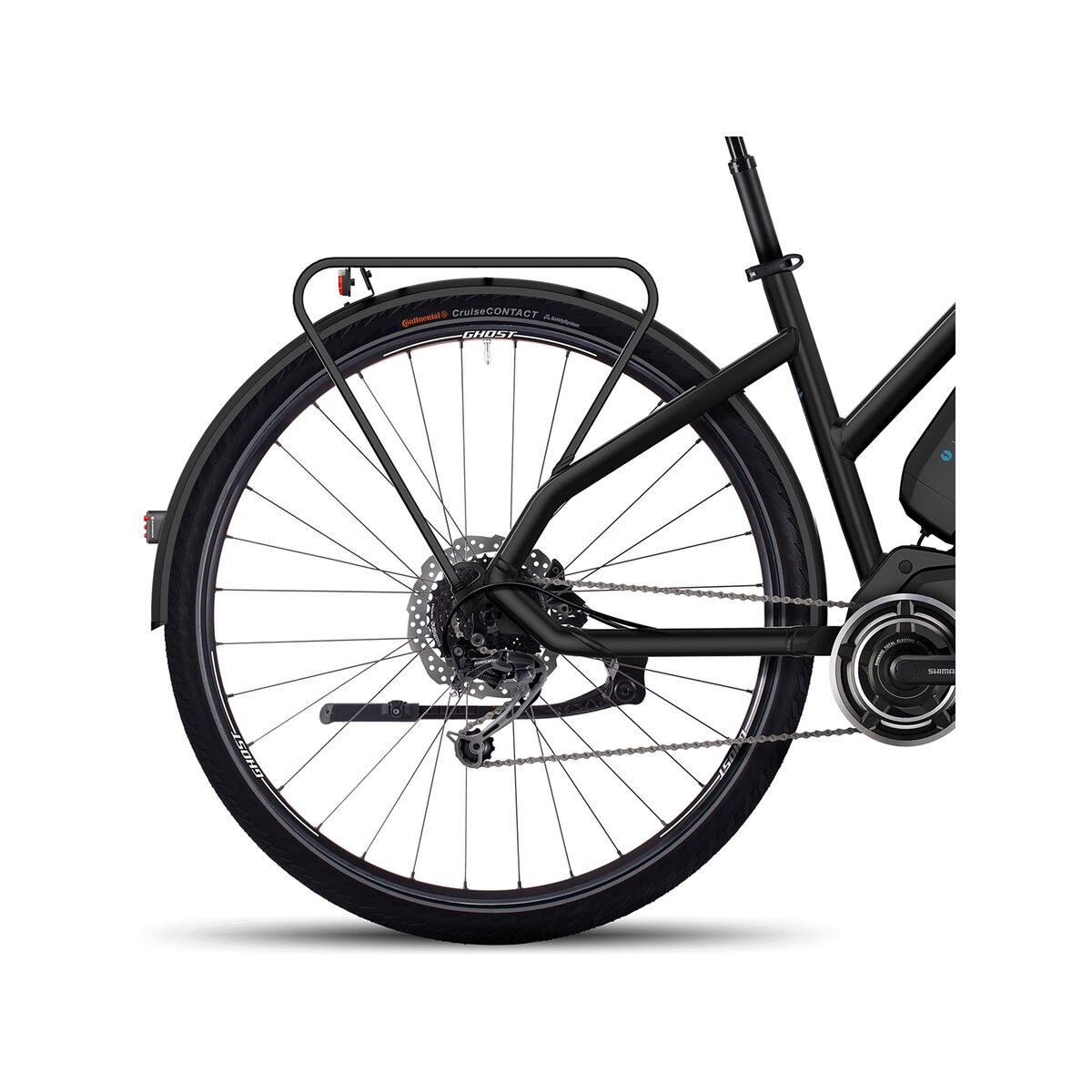 Ghost Hybride Square Trekking 2 W, night black/urban grey/arctic blue - Bild 4