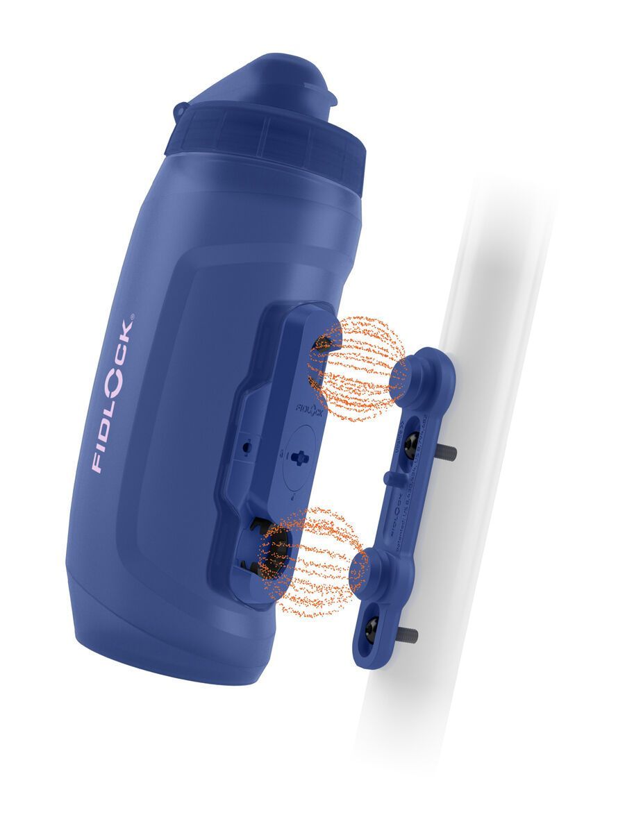Fidlock Twist Bottle 590 + Bike Base, motion blue - Bild 2