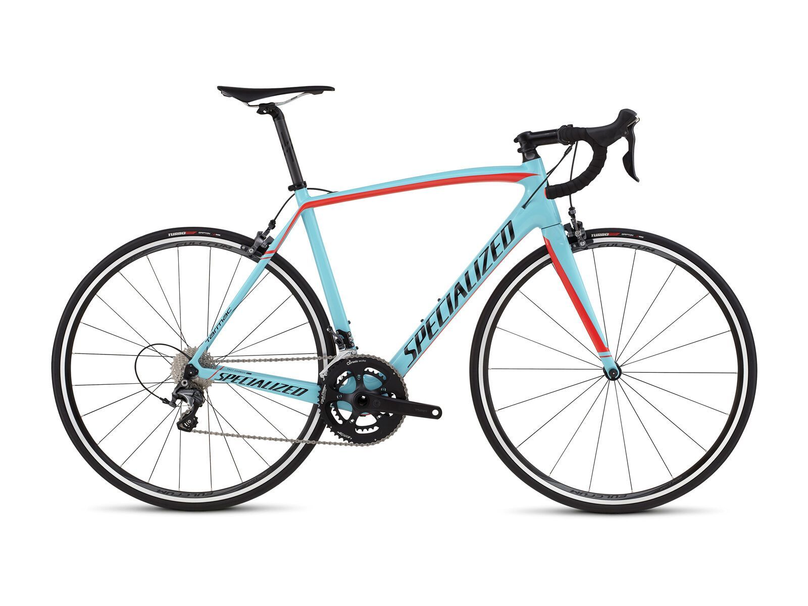 Specialized Tarmac Comp CEN, gloss light blue/rocket red/tarmac black - Bild 1