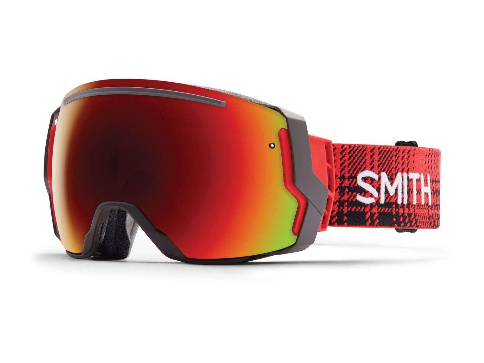 Smith I/O 7 + Spare Lens, woolrich hunter hunt/red sol-x mirror - Bild 1