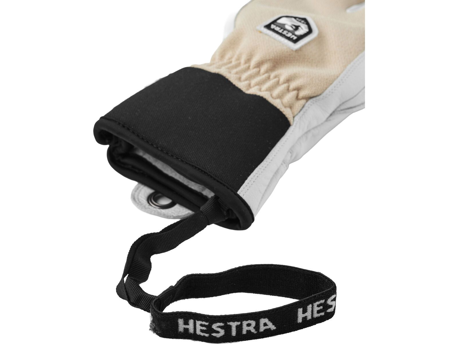 Hestra Army Leather Patrol 5 Finger, beige - Bild 6