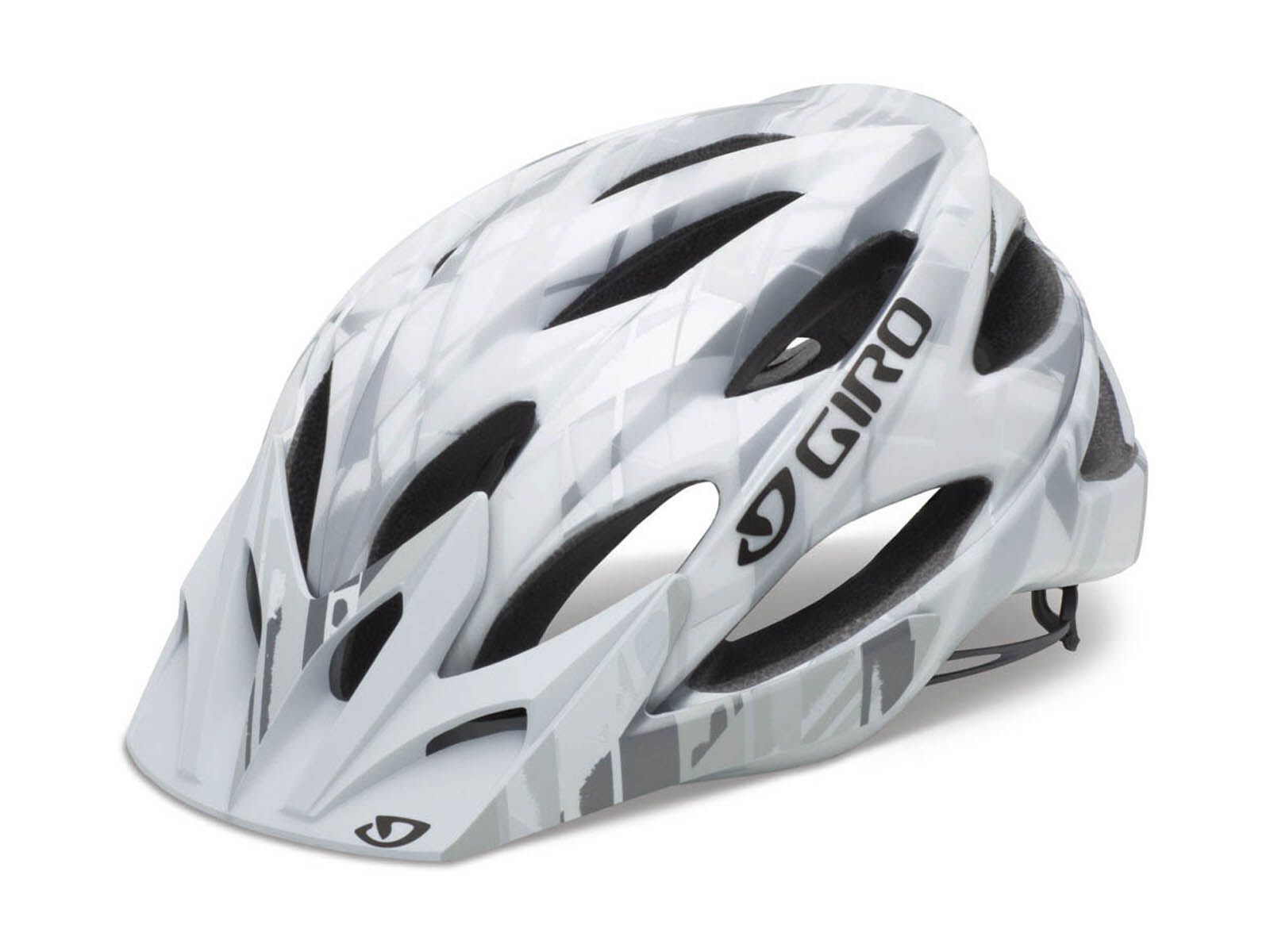 Giro XAR, matte white/gray bars - Bild 1