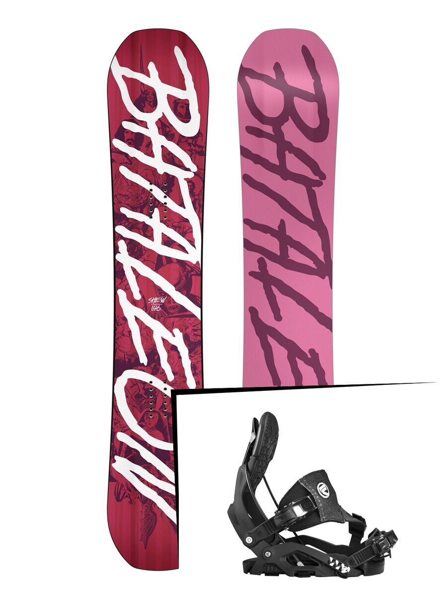 Set: Bataleon She-W 2017 + Flow Juno Hybrid (1718417S) - Bild 1