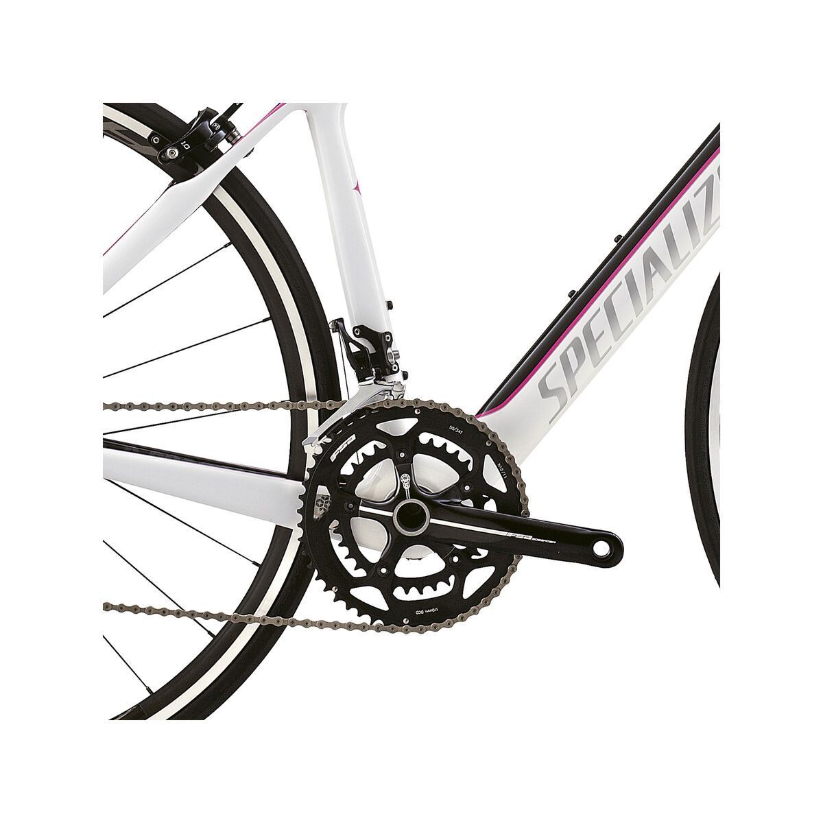 Specialized Alias Sport Tri, Gloss Carbon/White/Pink - Bild 3