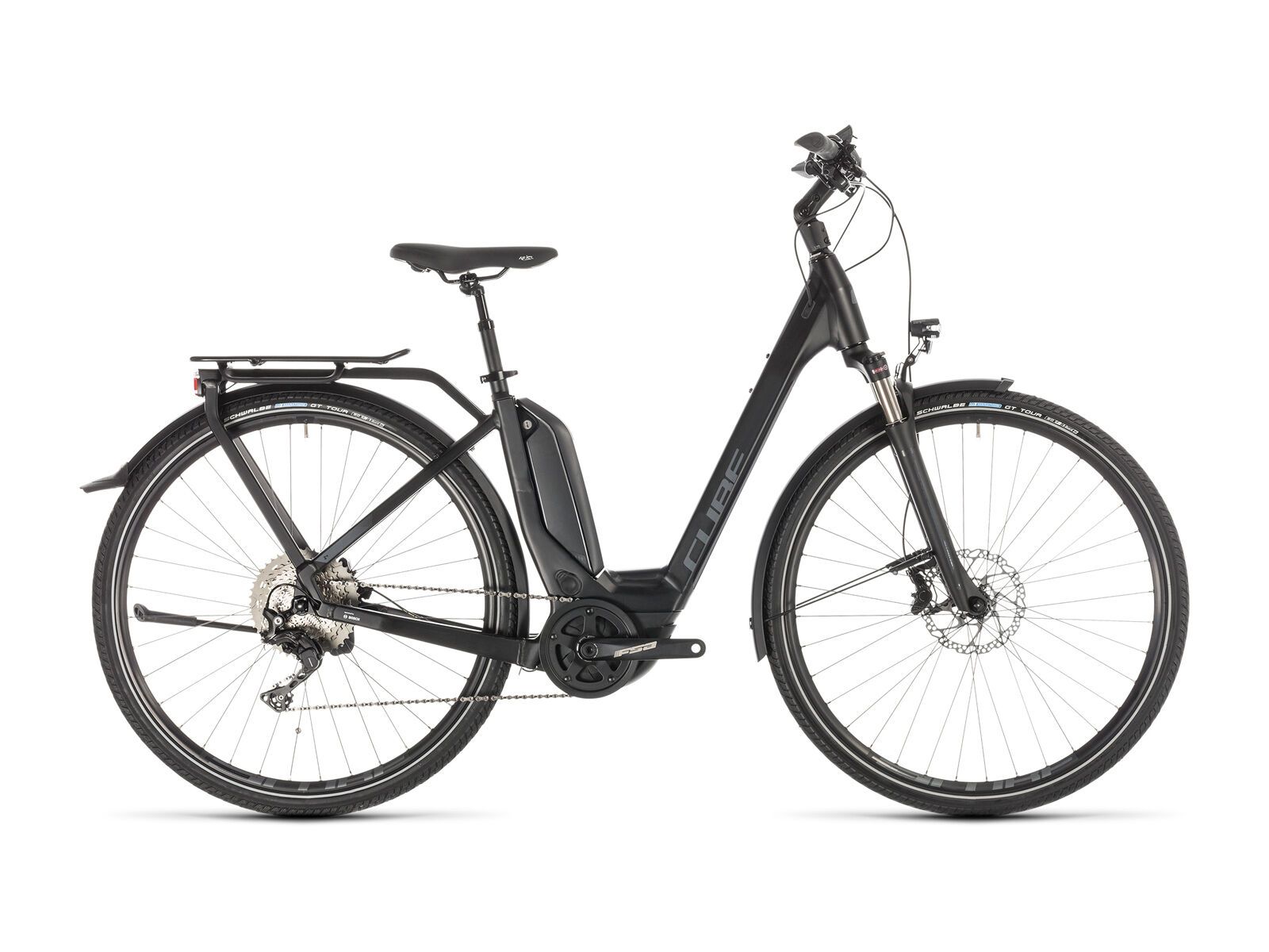 Cube Touring Hybrid EXC 500 Easy Entry, black´n´grey - Bild 1