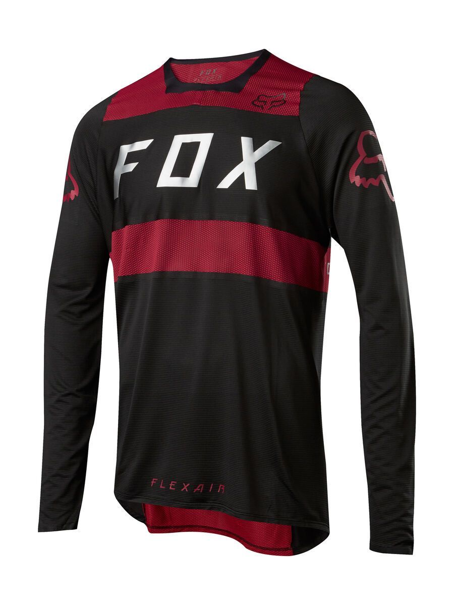 *** 2. Wahl *** Fox Flexair LS Jersey, red/black - Radtrikot | Größe S - Bild 1