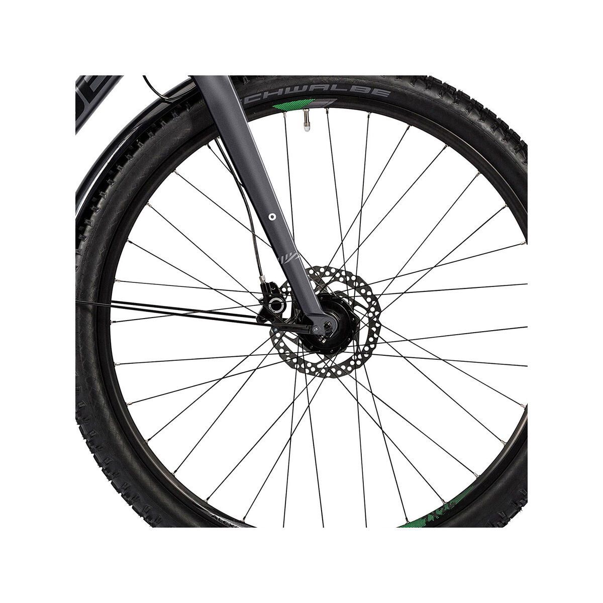 Cube Travel EXC, grey black flashgreen - Bild 2