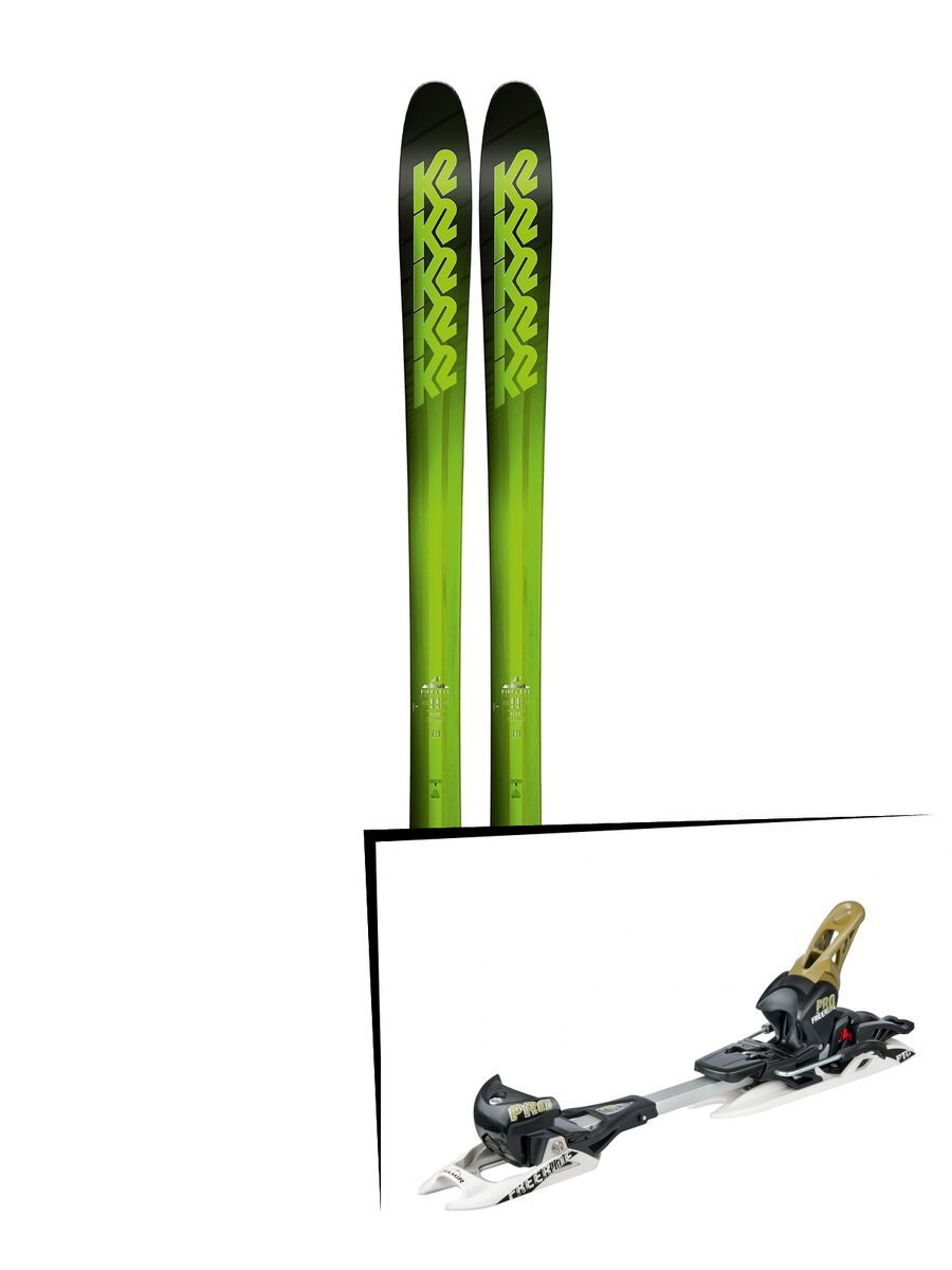 Set: K2 SKI Pinnacle 95 2018 + Fritschi Diamir Freeride Pro schwarz/oliv - Bild 1