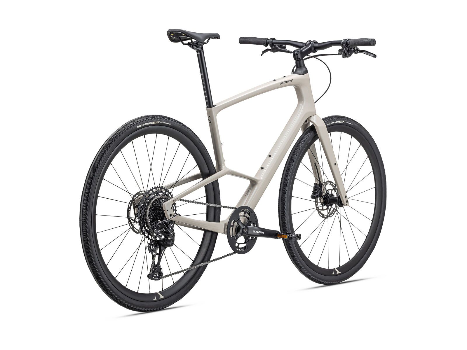 Specialized Sirrus X 5.0, gloss white mtns/gunmetal/satin white mtns refl. - Bild 3