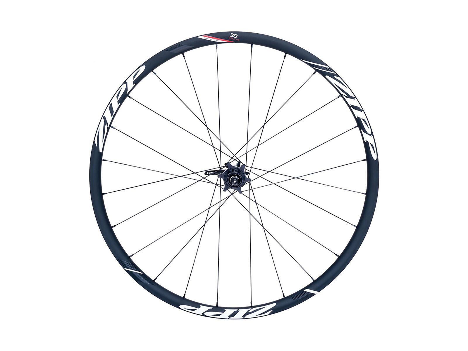 Zipp 30 Course Disc-brake Clincher, schwarz / weiße Aufkleber - Bild 2