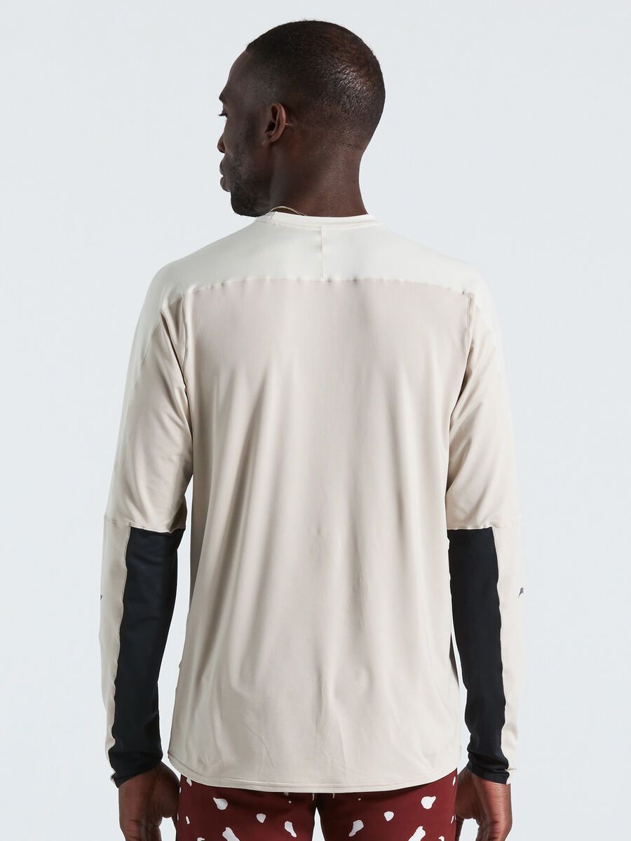 Specialized Men's Trail Air Long Sleeve Jersey, white mountains - Bild 3
