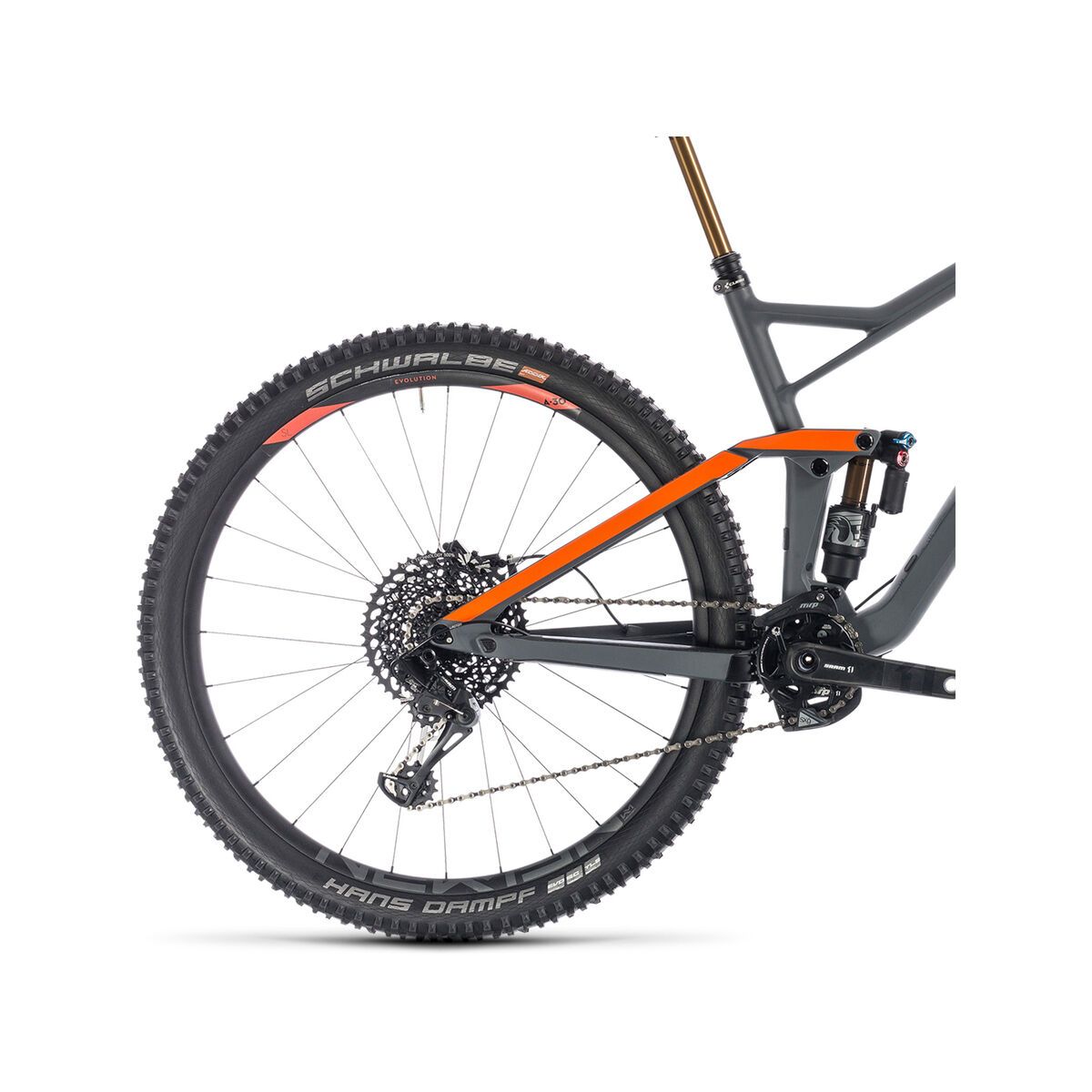 Cube Stereo 150 C:68 TM 29, grey´n´orange - Bild 4