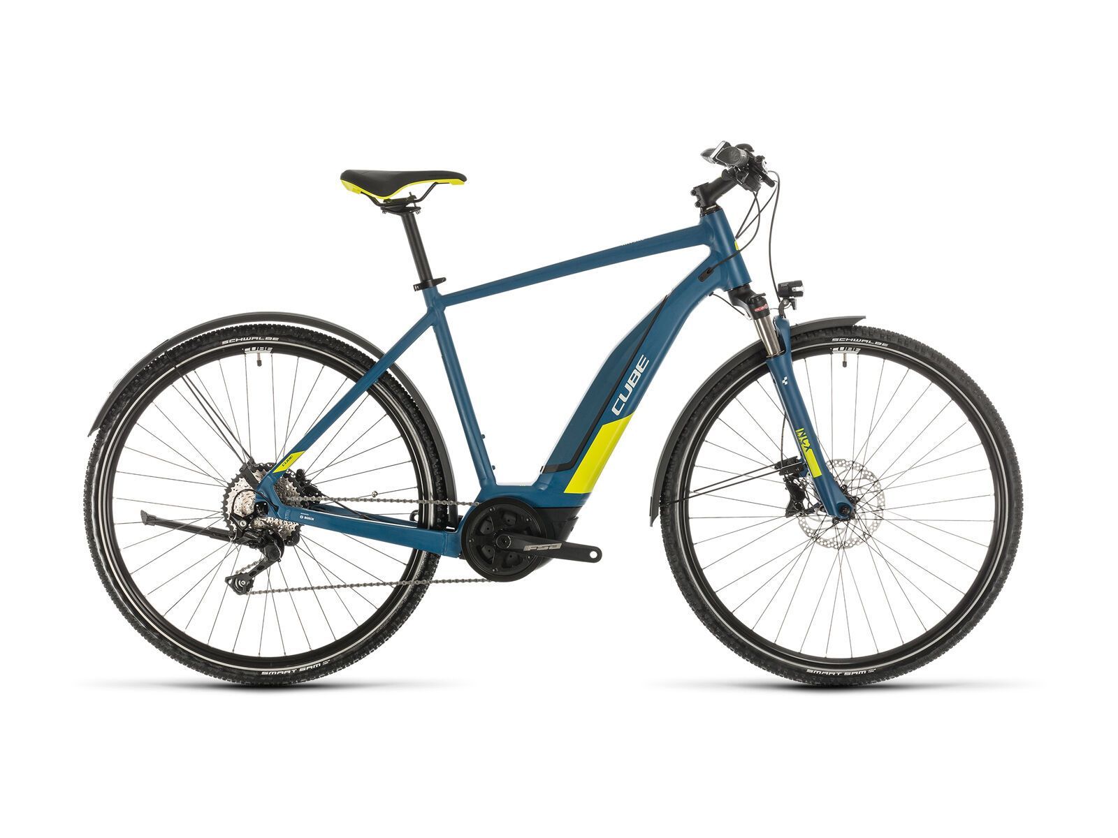Cube Nature Hybrid EXC Allroad, blue´n´lime - Bild 1