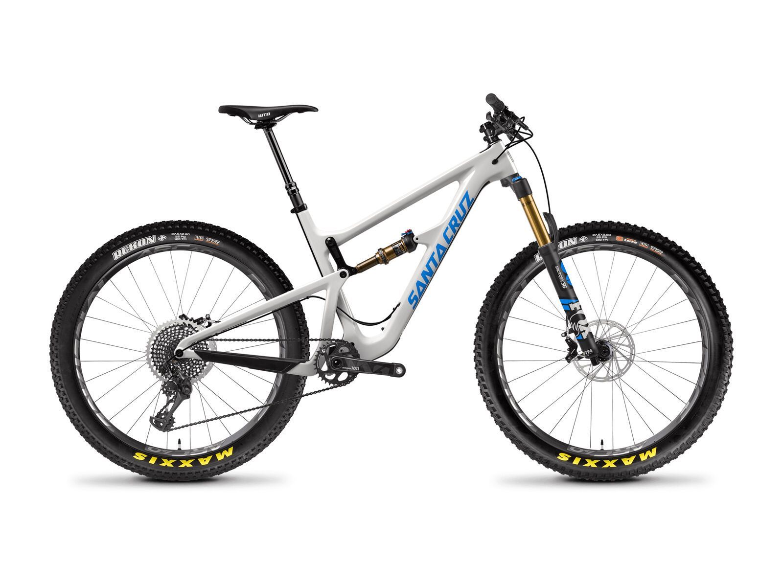 Santa Cruz Hightower CC XX1 27.5 Plus, gloss cannery grey and blue - Bild 1