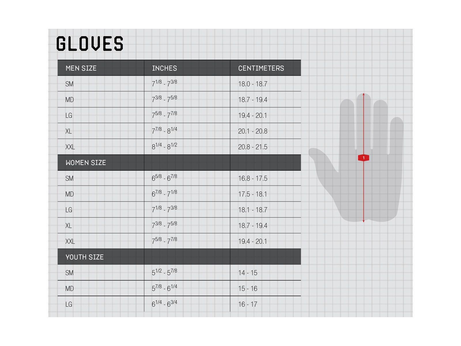 100% Ridefit Glove, army green/fluo lime/fatigue - Bild 2