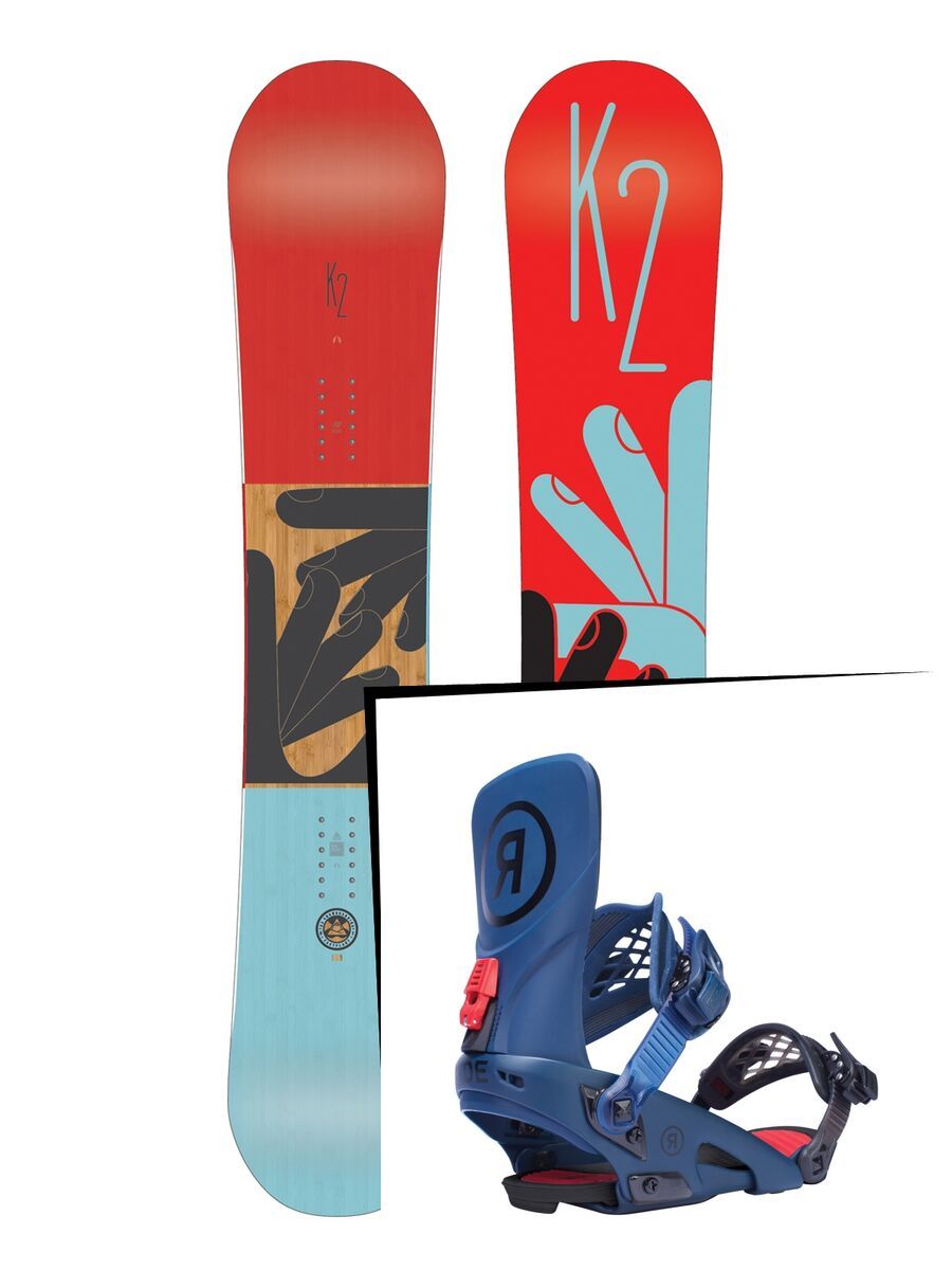 Set: K2 Fastplant 2017 + Ride LTD (1770153S) - Bild 1